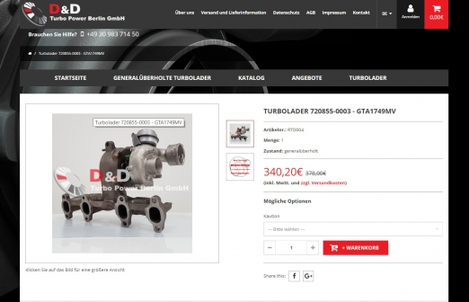 E-shop dturbopower.de